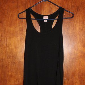 Black tank top